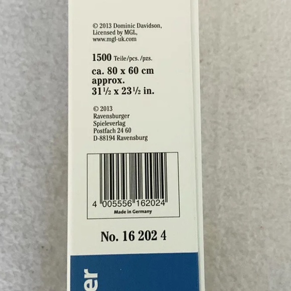 Ravensburger Country Cottage 1500 Piece Jigsaw Puzzle Made In Germany UNCOUNTED - Picture 3 of 5